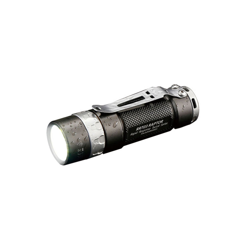 Jetbeam RRT03 1400 Lumens EDC Flashlight White LED and RGB Light