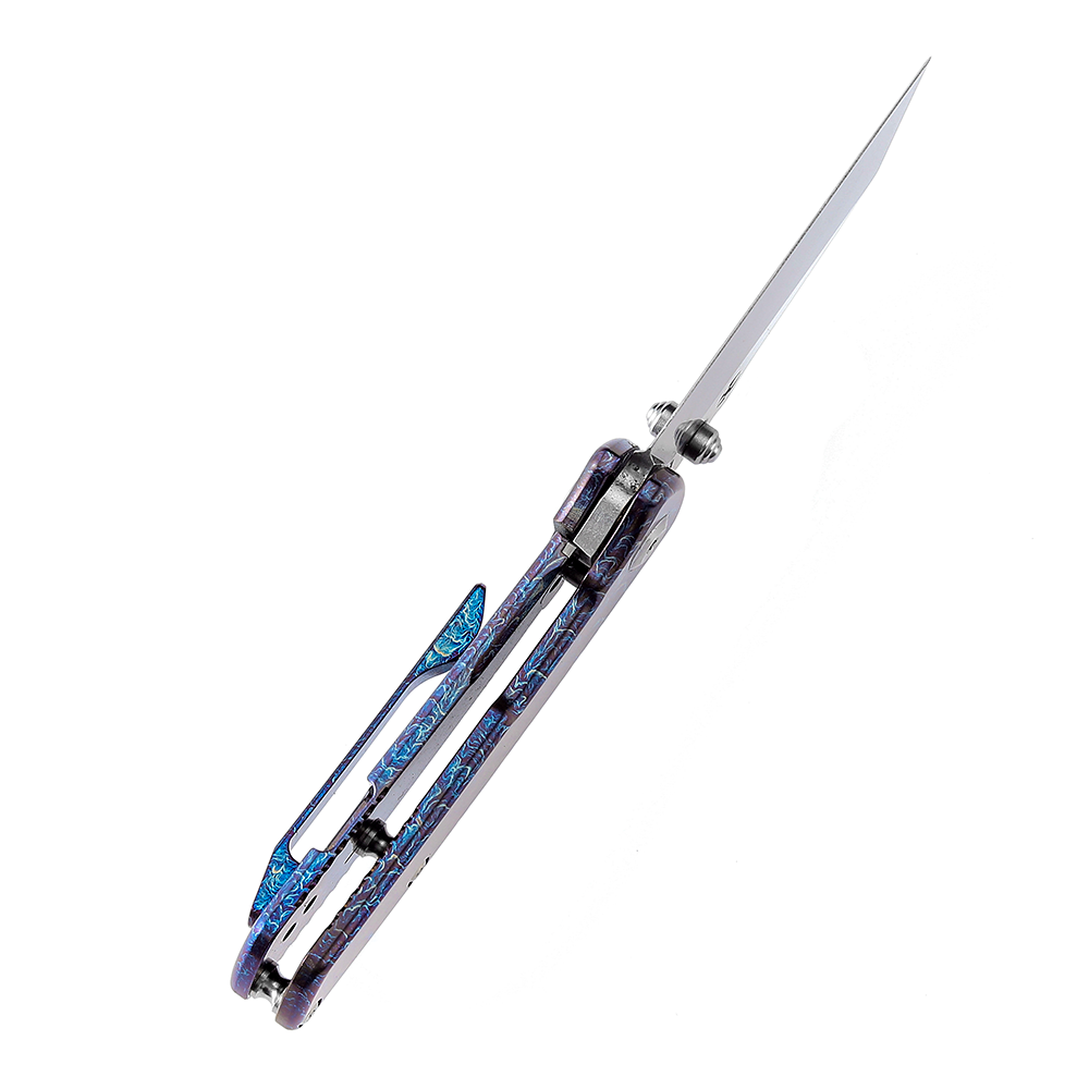 Kansept Little Main Street Flipper Knife K2015A5 CPM-S35VN Blade Titanium Handle