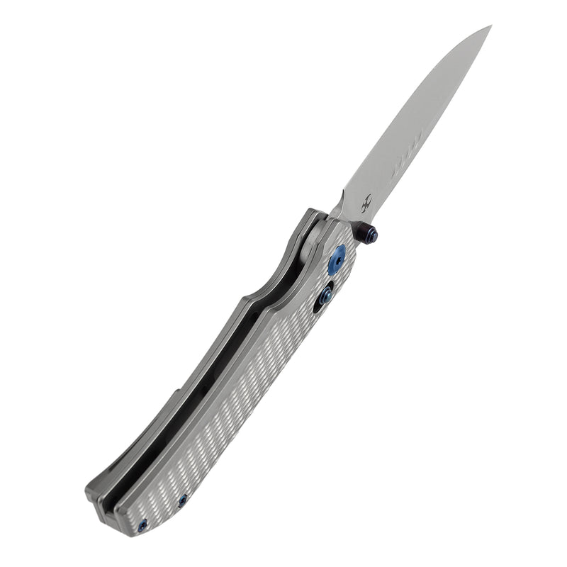 Kansept Eaglestrike K1095V4 CPM-S35VN Blade Titanium Handle Crossbar Lock Folding Knife