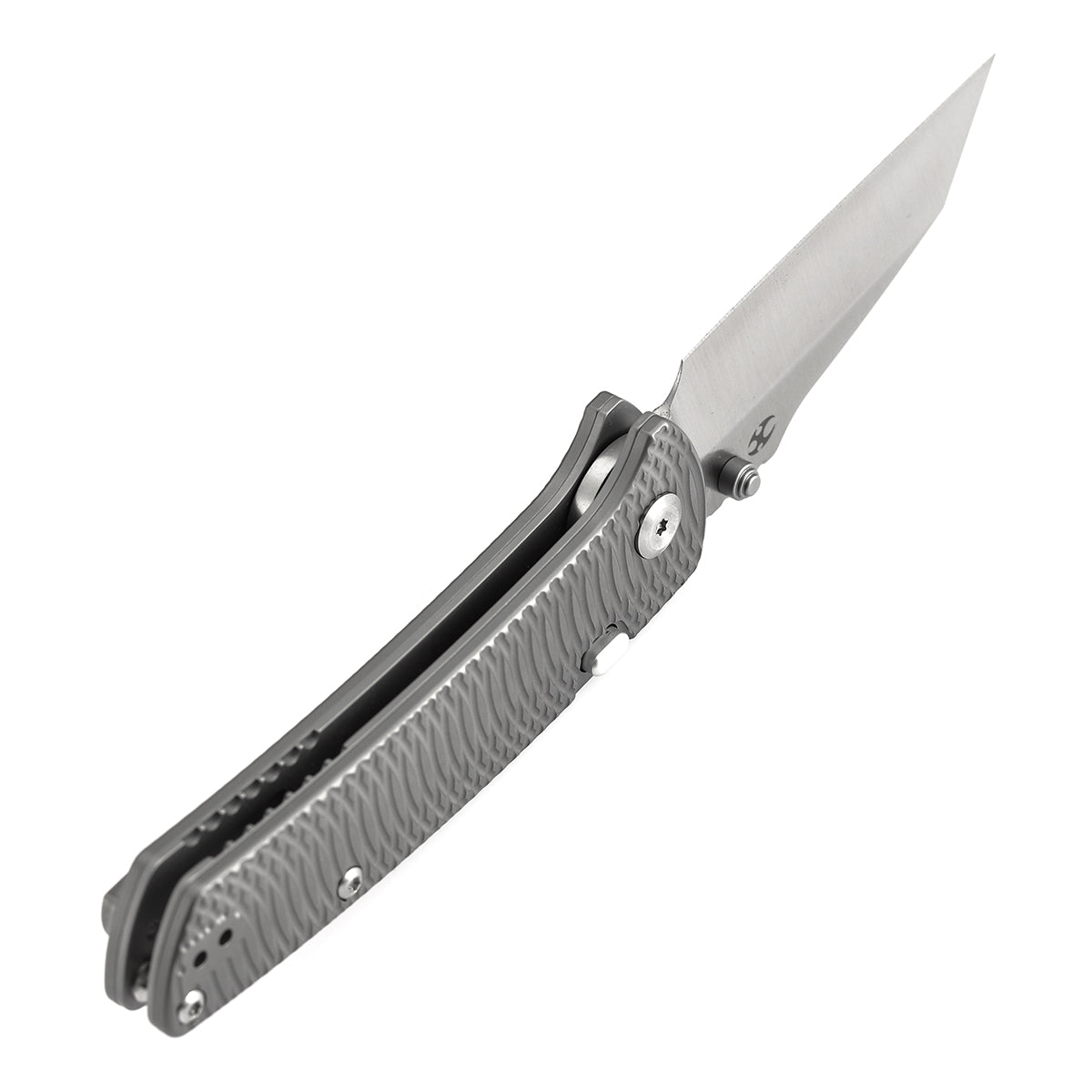 Kansept Main Street K1015H7 M390 Blade Bead Blasted Titanium Handle Top Liner Lock Folding Knife