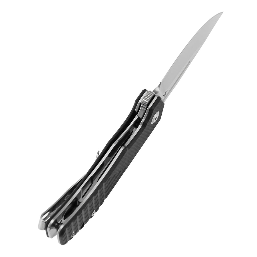 Tenable Orion B1089A6 14C28N Blade Black G10 Handle Liner Lock Folding Knife