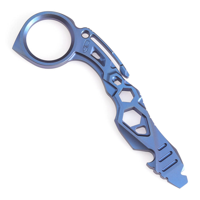 Kansept PryMate G008A5 Blue Anodized Titanium EDC Tool