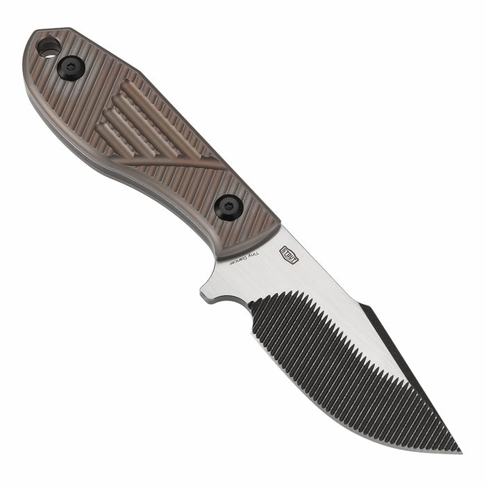 KANSEPT Tiny Dancer CPM S35VN K014A2 Titanium with CNC Milling Handle Fixed Blade