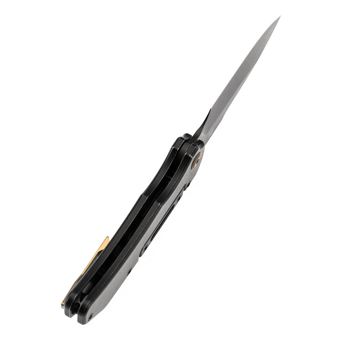 KANSEPT Hazard K1104H3 CPM-S35VN Blade Blackwash Titanium Handle Bali Lock Knife