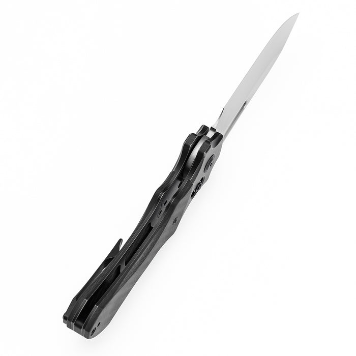 KANSEPT Quasar K1099V2 CPM 20CV Blade Titanium with FatCarbon Handle Cross Bar Lock