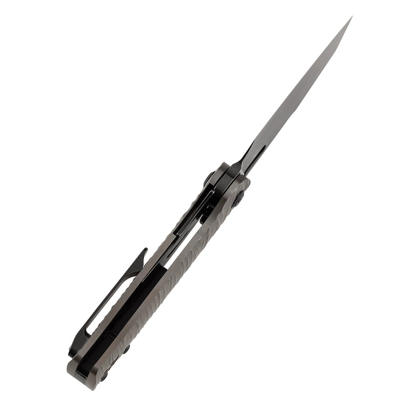 Kansept Orlok K2111A4 CPM-S35VN Blade Titanium Handle Nested Liner Lock Folding Knives