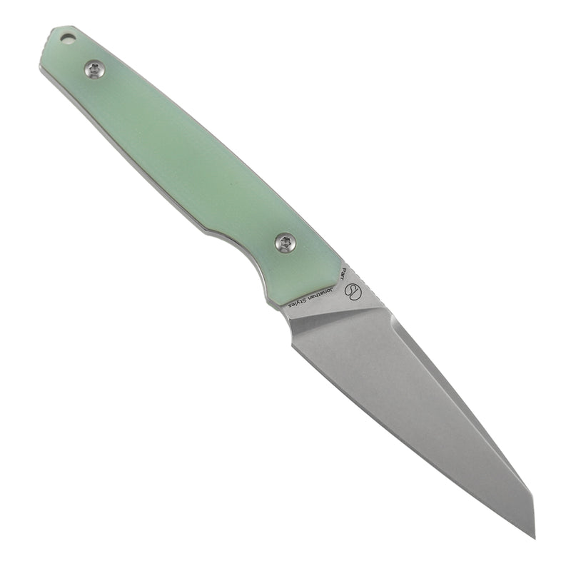 Kansept Parr G011A7 D2 Blade Jade G10 Handle Fixed Blade Knife