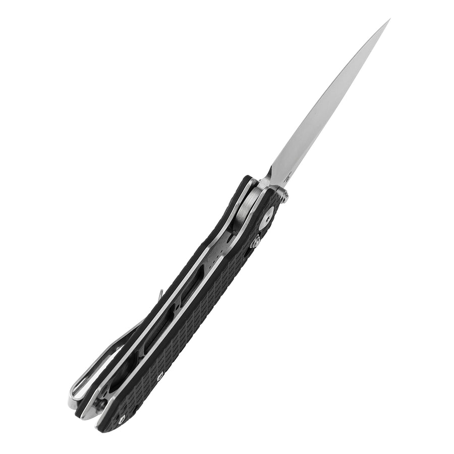 Tenable Knives Fenrir T1034V7 Nitro-V Blade Black G10 Handle Cross Bar Lock