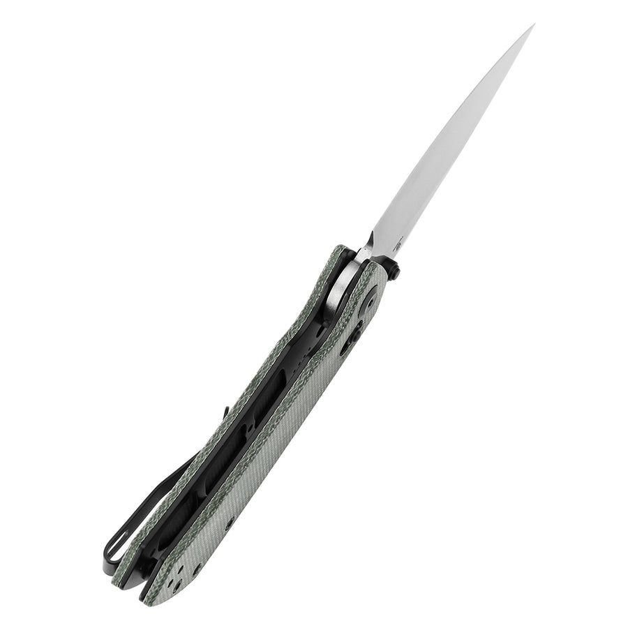 Tenable Fenrir T1034V1 Nitro-V Blade Micarta Handle Cross Bar Lock