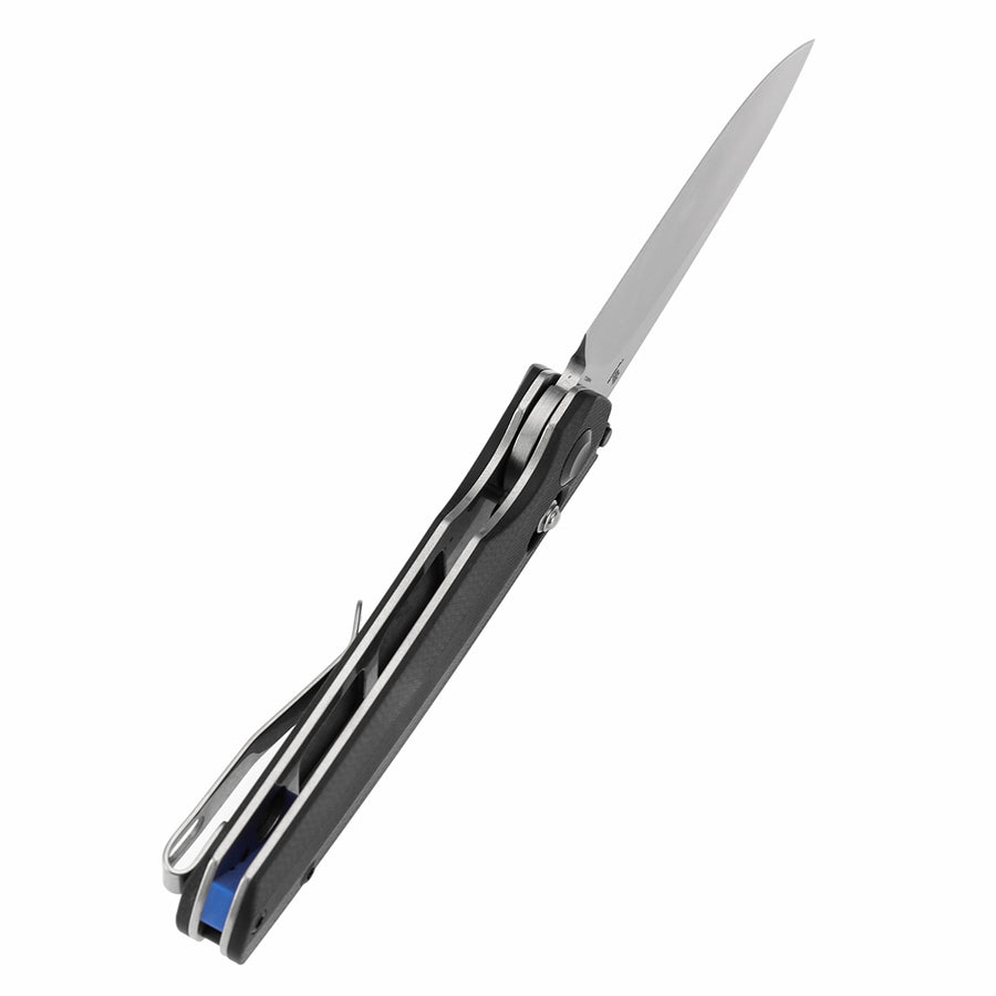 Tenable Raven T2109V4 14C28N Blade Black G10 Handle Cross Bar Lock Folding Knife