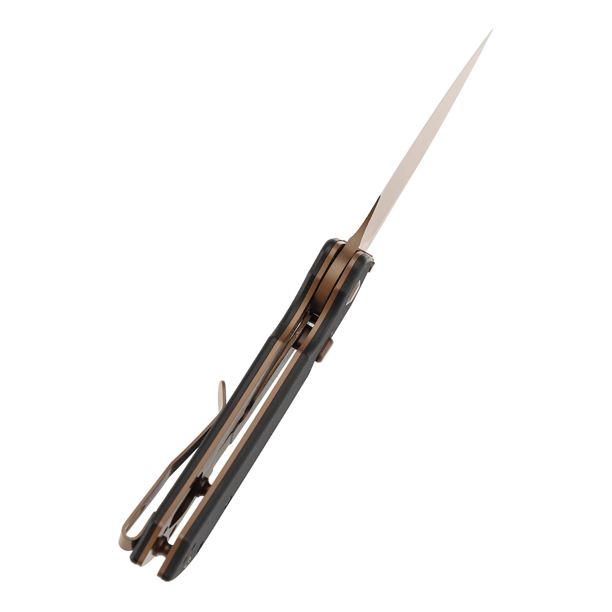 Navaja plegable Tenable Fenrir B1034H3 con hoja Nitro-V y mango G10 negro con cierre Liner Lock superior