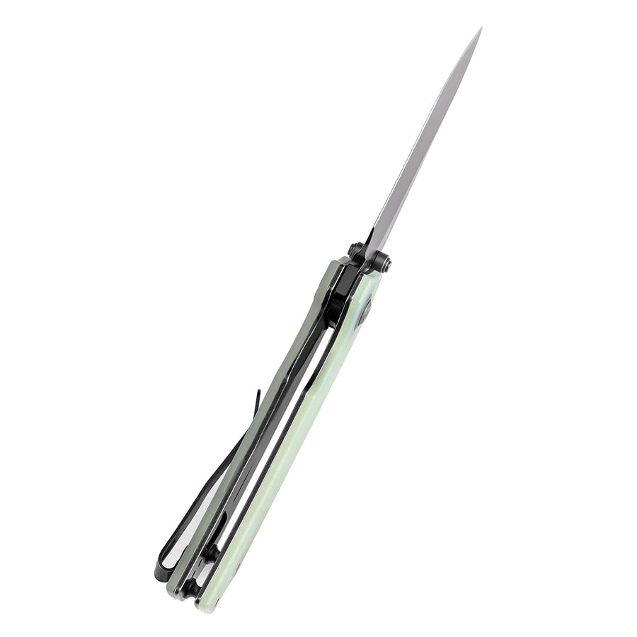Tenable Fermi T1122A2 14C28N Blade Jade G10 Handle Liner Lock