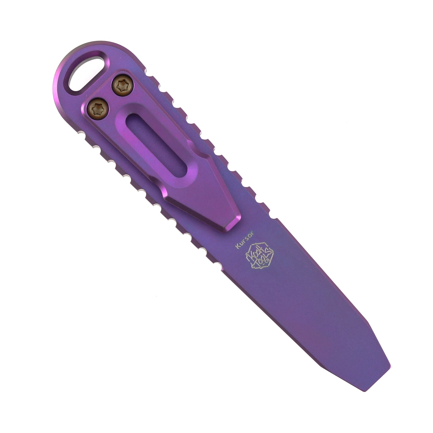 Kansept Kursor G015C1 Purple Anodized Titanium+PEI EDC Tool