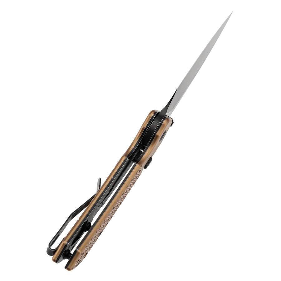 Tenable Fenrir B1034H11 Nitro-V Blade Aluminum Handle Top Liner Lock Folding Knife