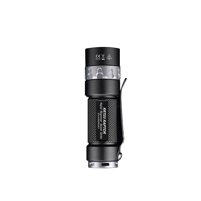 Jetbeam RRT03 1400 Lumens EDC Flashlight White LED and RGB Light