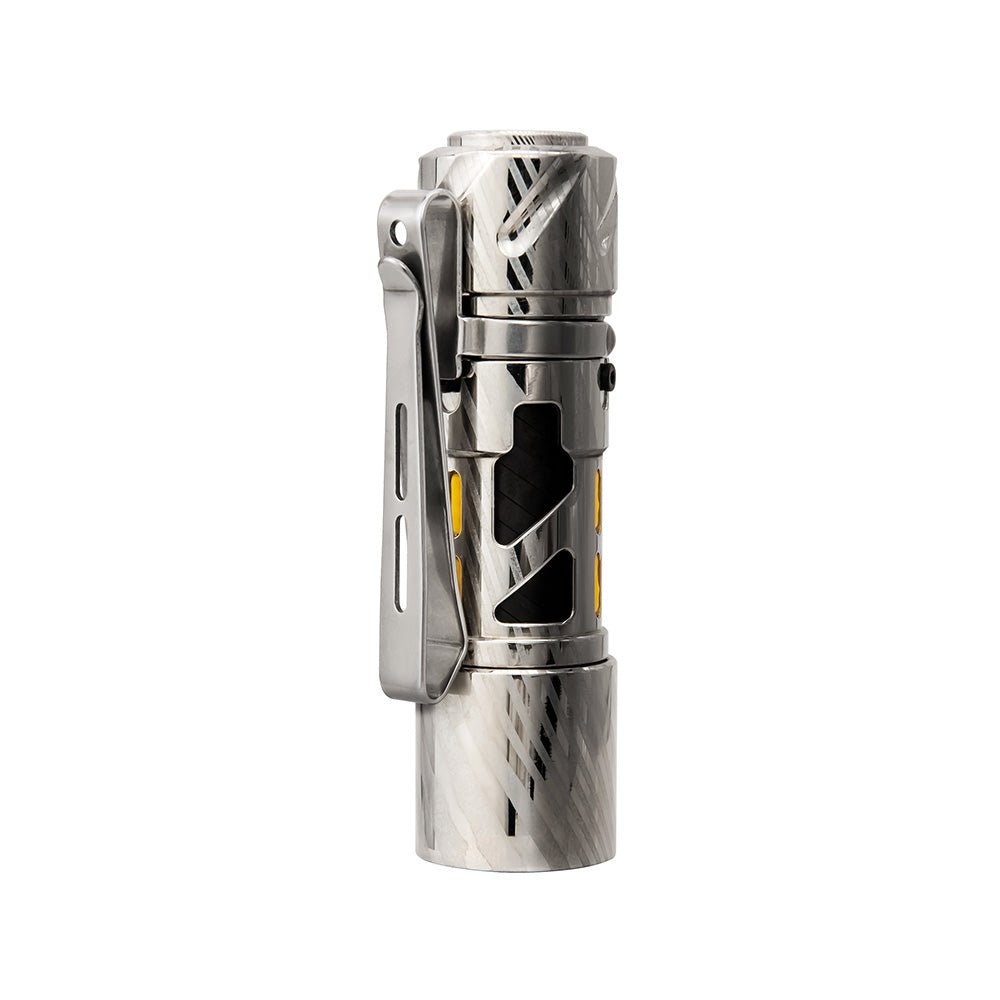 LOOP GEAR SK03 Damascus LED Flashlight EDC Tools