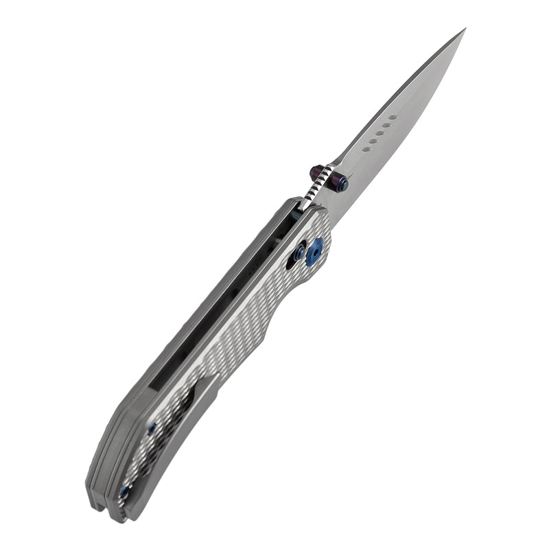 Kansept Eaglestrike K1095V4 CPM-S35VN Blade Titanium Handle Crossbar Lock Folding Knife