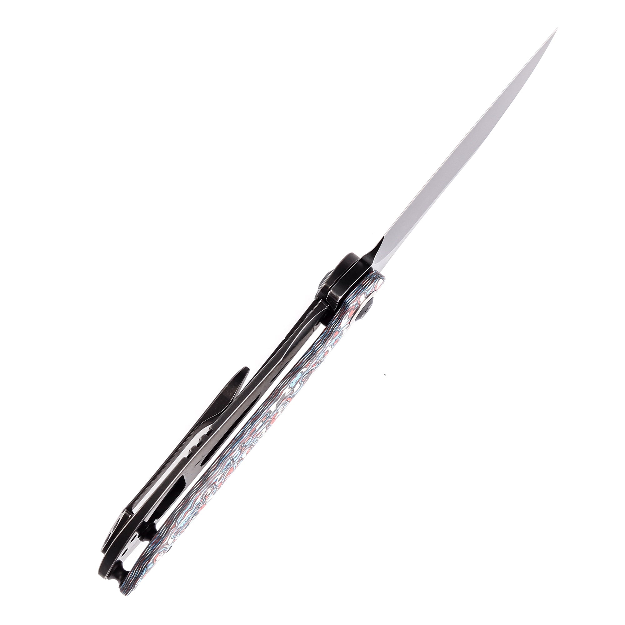 Kansept Prometheus K1040A2 CPM-S35VN Blade Carbon Fiber Titanium Handle Folding Knife