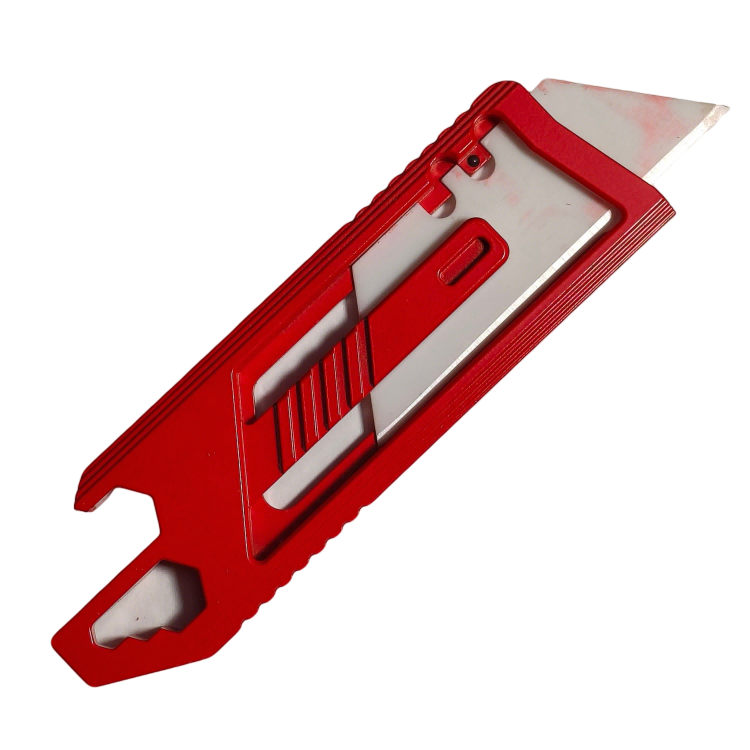 SnakeSword Honey Badger Utility Knife II Pro Titanium China Red