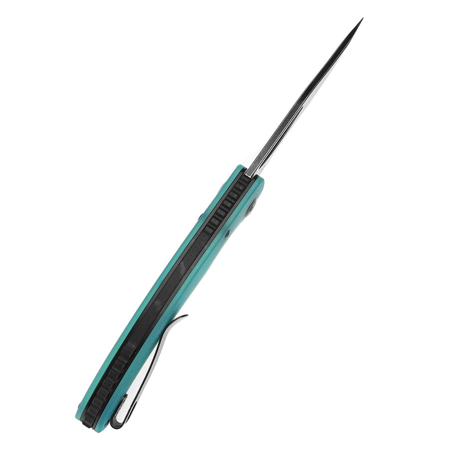 Tenable Gideon T1119A5 Folding Knife Nitro-V Blade Tiffany Blue G10 Handle