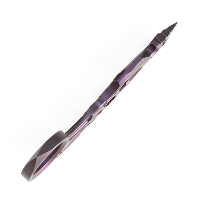 Kansept PryMate G008A4 Purple Anodized Titanium EDC Tool Prybar Bottle Opener