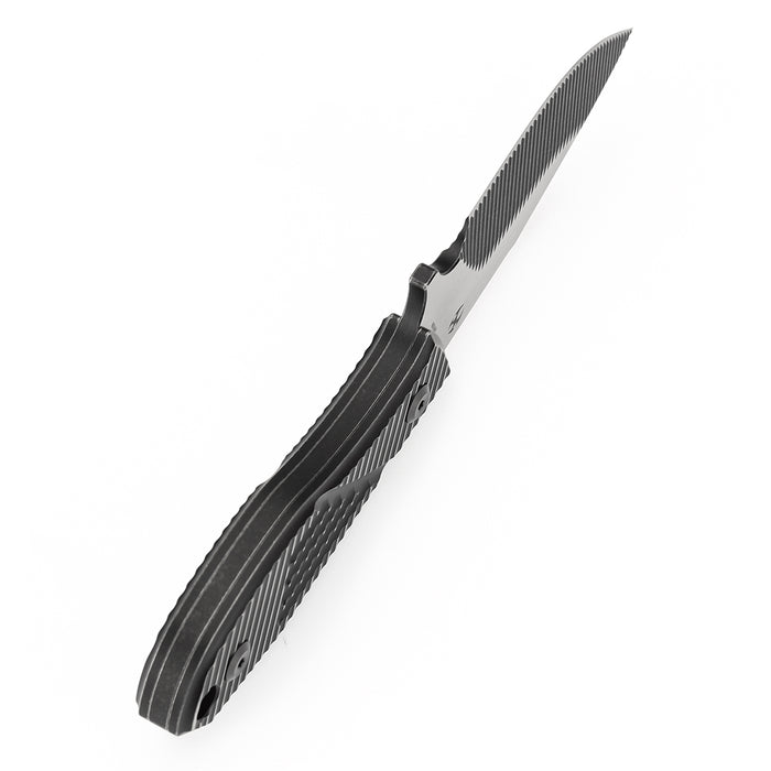 KANSEPT Tiny Dancer K014A1 CPM S35VN Titanium with CNC milling Handle Fixed Blade