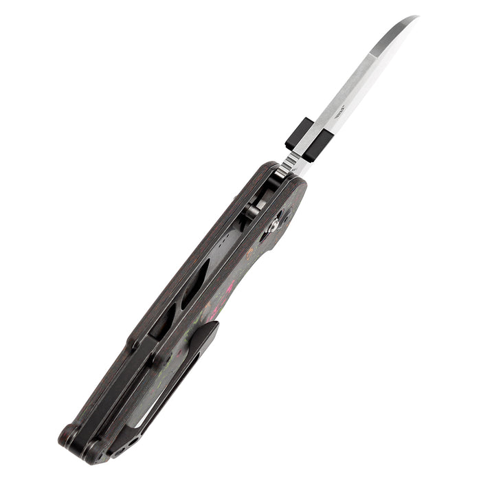 KANSEPT Model 6 K1022V3 CPM S35VN Blade 80S Carbon Fiber Handle Crossbar Lock Knife