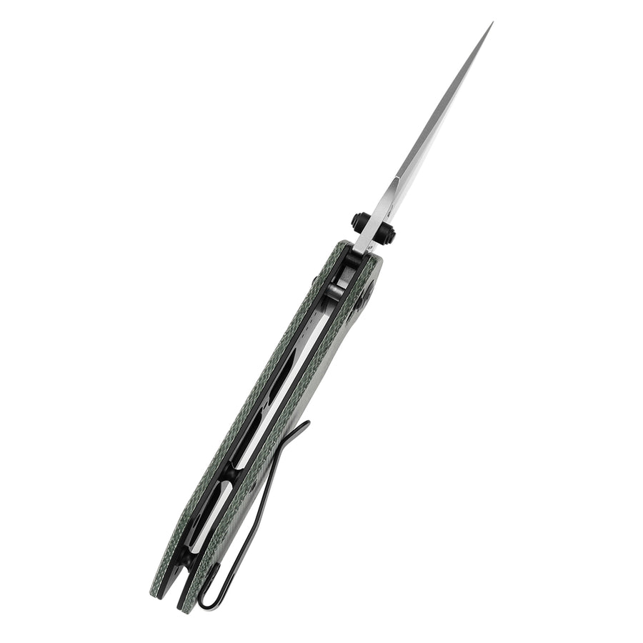 Tenable Fenrir T1034V1 Nitro-V Blade Micarta Handle Cross Bar Lock