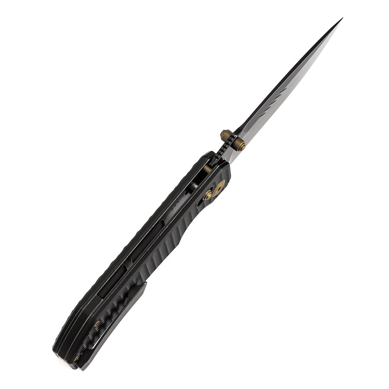 Kansept Eaglestrike K1095V6 CPM-S35VN Blade Titanium Handle Crossbar Lock Folding Knife
