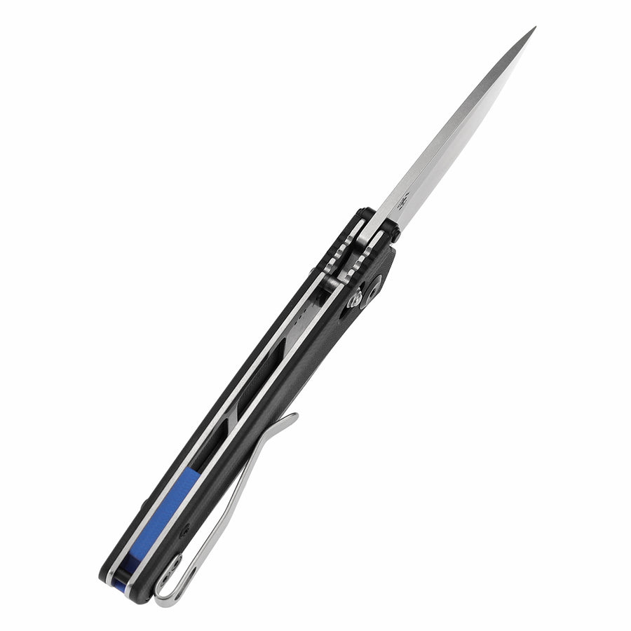 Tenable Raven T2109V4 14C28N Blade Black G10 Handle Cross Bar Lock Folding Knife
