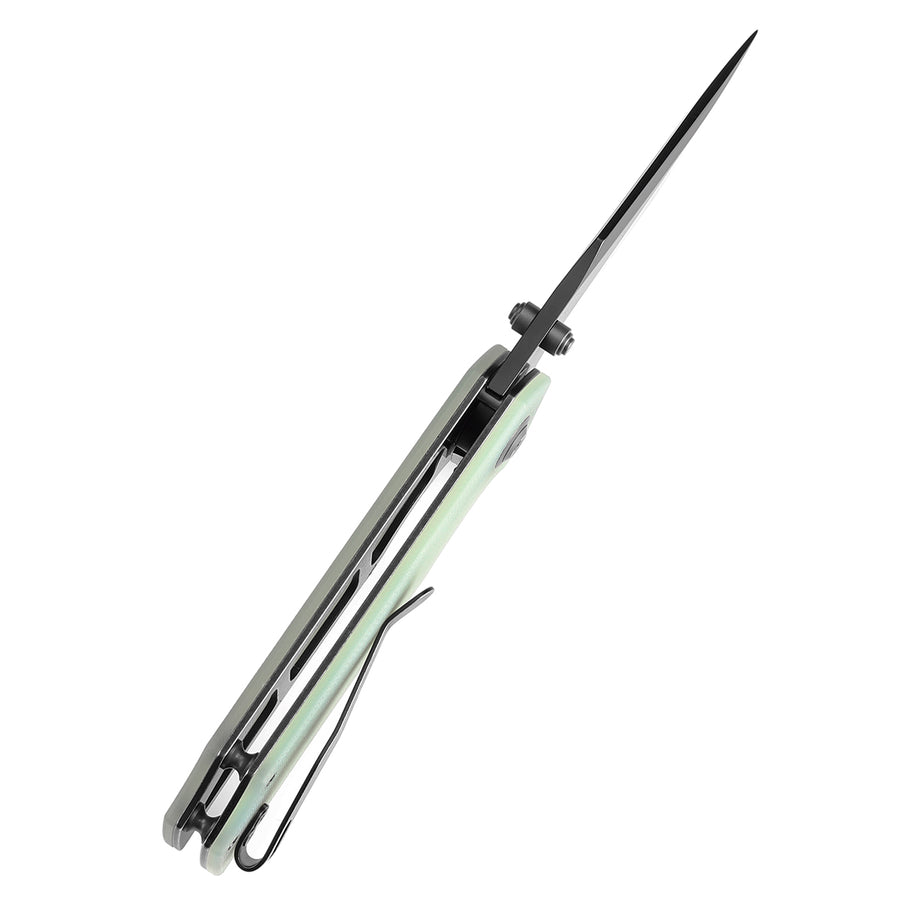Tenable Fermi T1122A2 14C28N Blade Jade G10 Handle Liner Lock