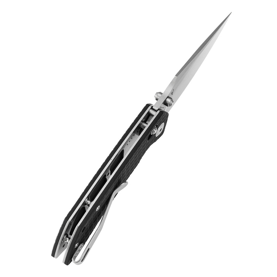 Tenable Knives Fenrir T1034V7 Nitro-V Blade Black G10 Handle Cross Bar Lock