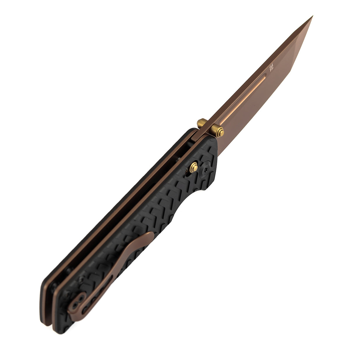 Tenable Anomaly B2038V2 Nitro-V Blade Black Aluminum Handle Crossbar Lock Folding Knife