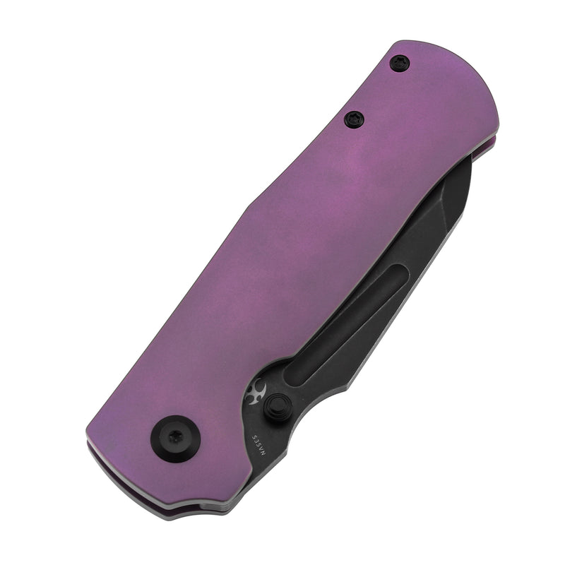 Kansept Dreadnaught K1082A4 CPM-S35VN Blade Titanium Handle Frame Lock Knife