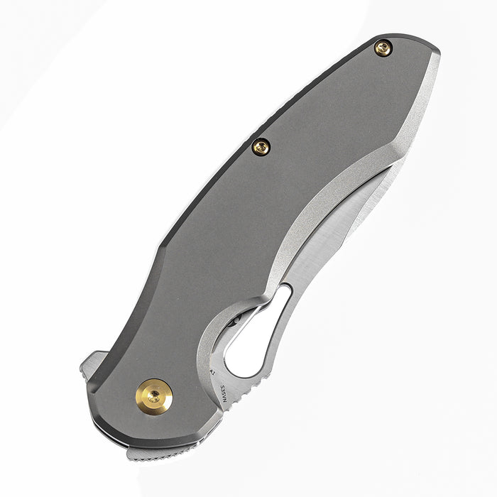 KANSEPT Echis K1071A1 CPM S35VN Blade Titanium Handle Frame Lock