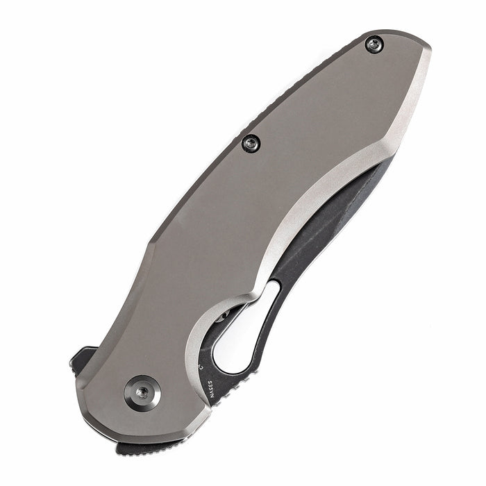 KANSEPT Echis K1071A2 CPM S35VN Blade Titanium Handle Frame Lock