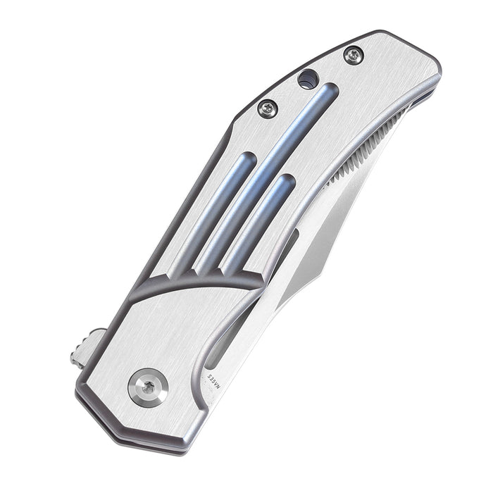 Kansept Orion K1089B1 CPM S35VN Blade Titanium Handle JB Stout Design
