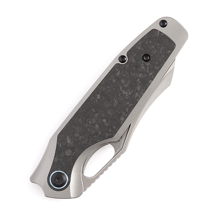 Kansept Tuckamore K1052A1 Folding Knife CPM-20CV Blade Titanium + Carbon Fiber Handle Frame Lock