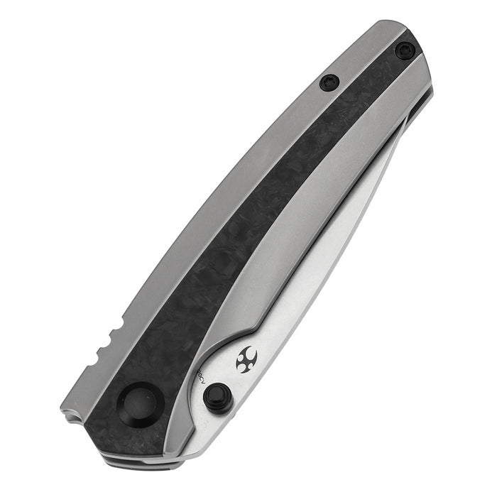 KANSEPT Raven K2109A2 CPM 20CV Blade Carbon Fiber Titanium Handle Frame Lock