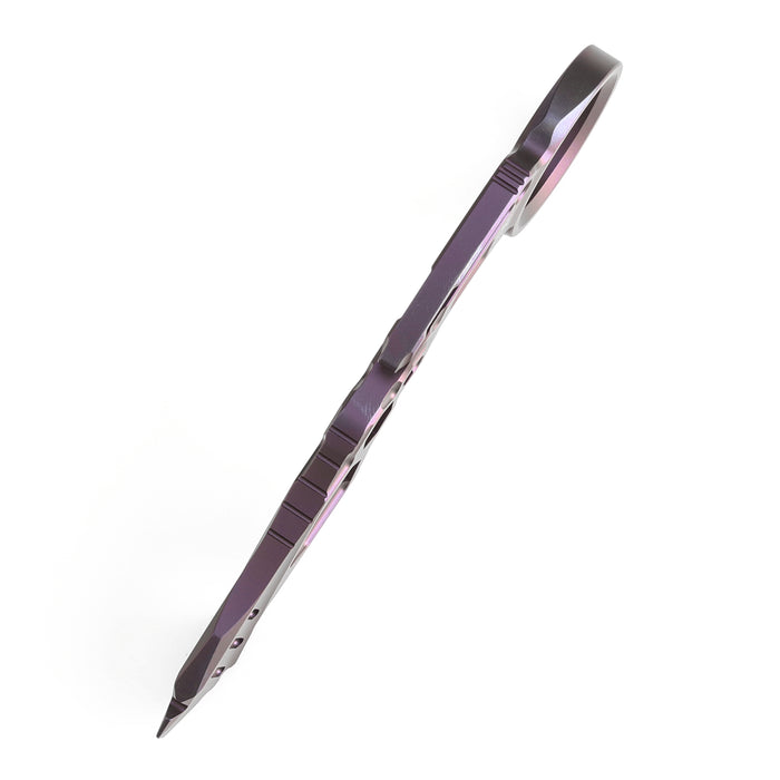 Kansept PryMate G008A4 Purple Anodized Titanium EDC Tool Prybar Bottle Opener
