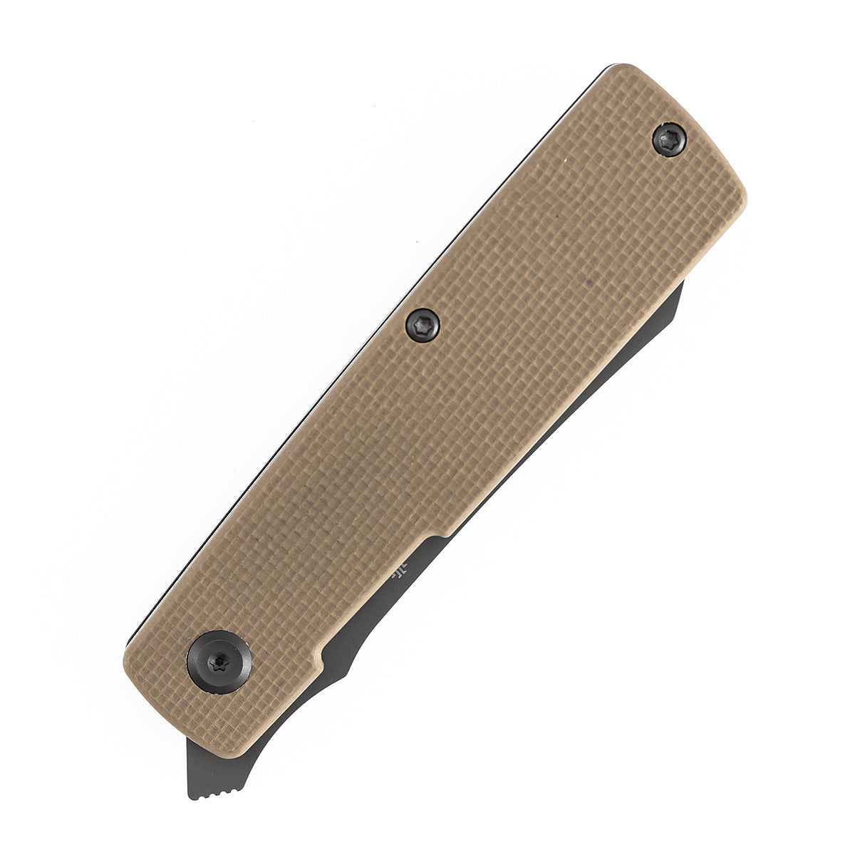 Tenable Higonokami B2135A5 Gray Coating D2 Blade Light Sand G10 Handle Liner Lock Folding Knife