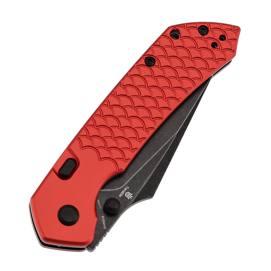 Tenable Fenrir B1034H10 Nitro-V Blade Aluminum Handle Top Liner Lock Folding Knife