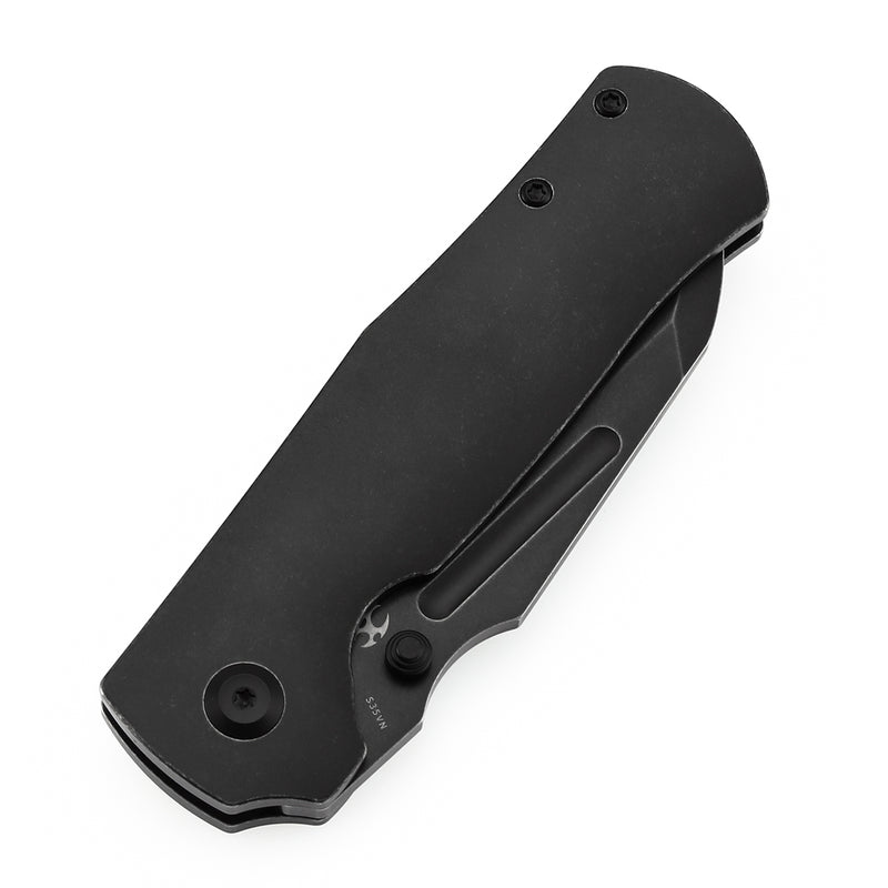 Kansept Dreadnaught K1082A2 CPM-S35VN Blade Titanium Handle Frame Lock Knife