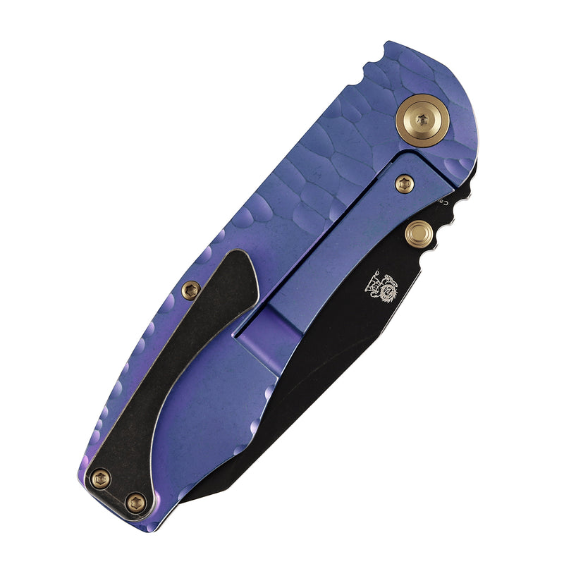 Kansept Caveman K1110A4 CPM-20CV Blade Titanium Handle Frame Lock Folding Knife