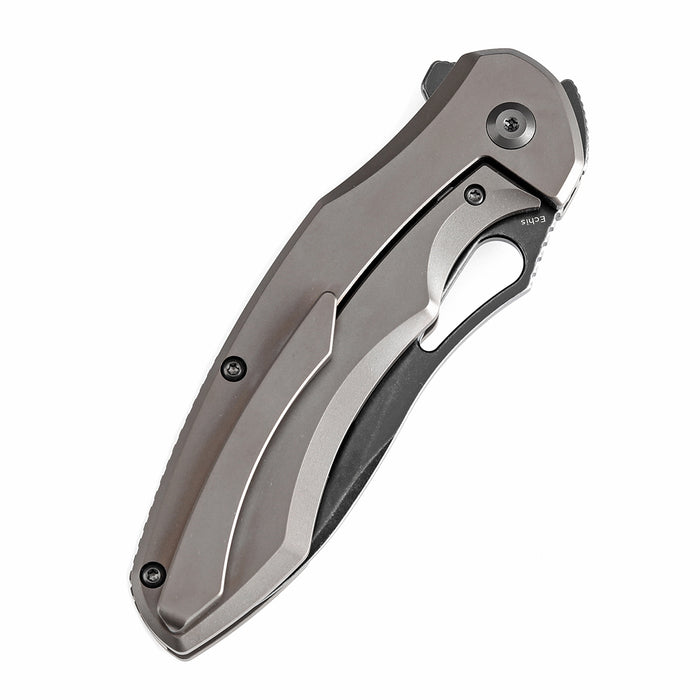 KANSEPT Echis K1071A2 CPM S35VN Blade Titanium Handle Frame Lock