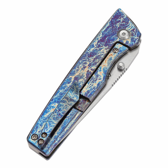 KANSEPT Chimera K1096A5 CPM S35VN Blade Titanium Handle Frame Lock