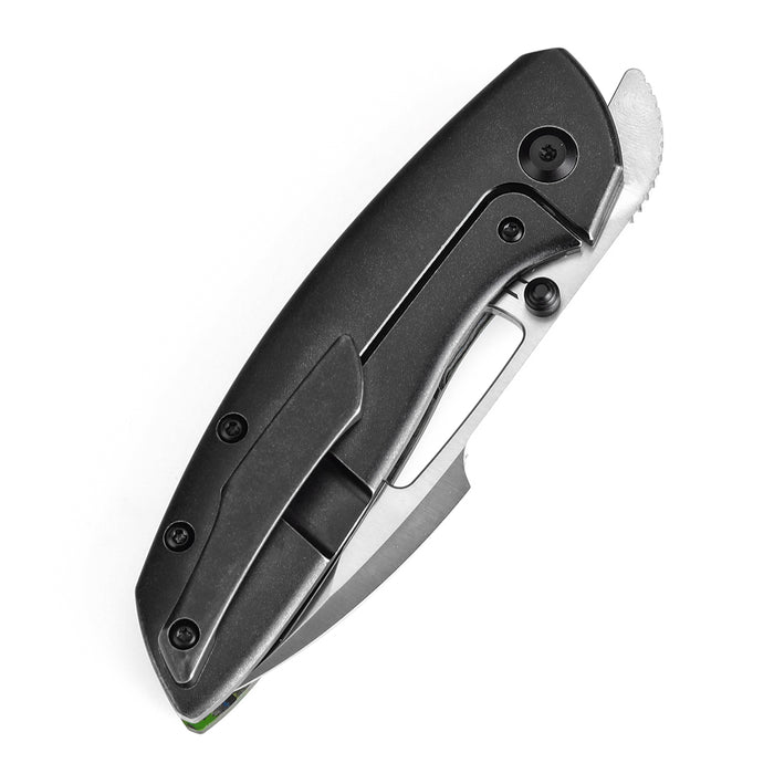 KANSEPT Link K1068A2 CPM 20CV Blade Carbon Fiber Blackwash Titanium Handle Frame Lock