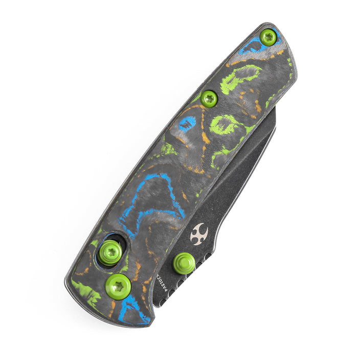 KANSEPT Little Main Street K2015V4 CPM S35VN Blade Camo Carbon Fiber Handle Cross Bar Lock