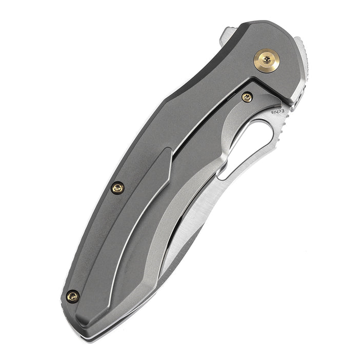 KANSEPT Echis K1071A1 CPM S35VN Blade Titanium Handle Frame Lock
