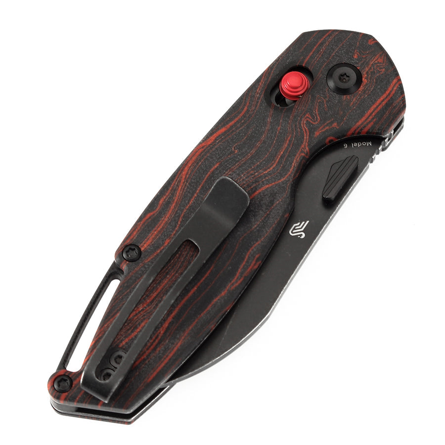 Tenable Knives Model 6 T1022V7 14C28N Blade G10 Handle Cross Bar Lock